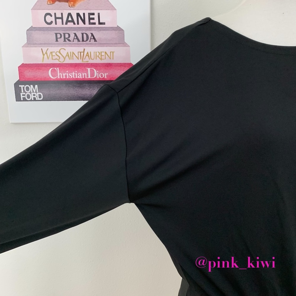 Cinq A Sept Ada Black Pullover Top - Picture 6 of 16